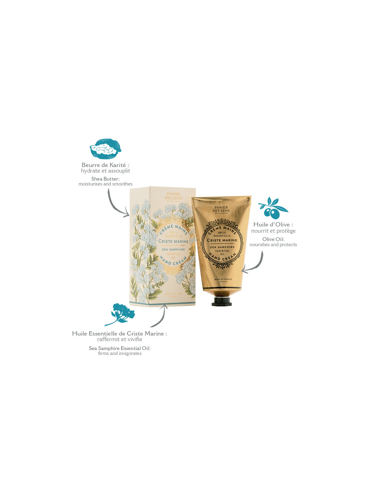 Crème Mains | Criste Marine Tonifiante